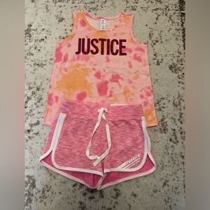 Justice Pink set - size 7
